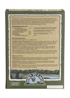 Vegan All Purpose Organic Fertilizer Blend 3-2-2, 5lb -Plant related-Sow Exotic VEGANMIXSowExoticDTEFertilizerAllNaturalandOrganic 2